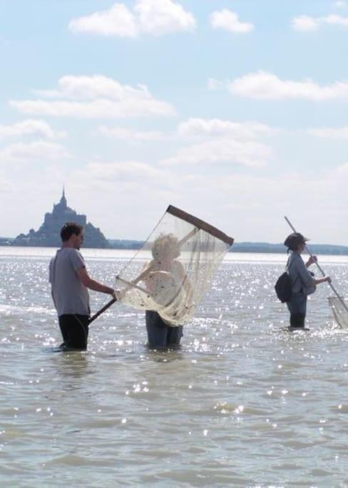 Entre Mont St Michel Et Merveille Vains 외부 사진